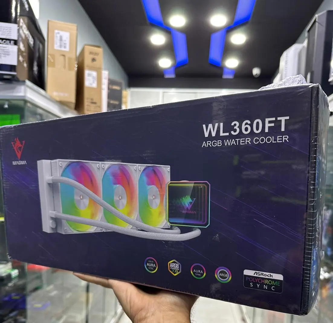 WATERCOOLING MAGMA WL360FT ARGB WHITE